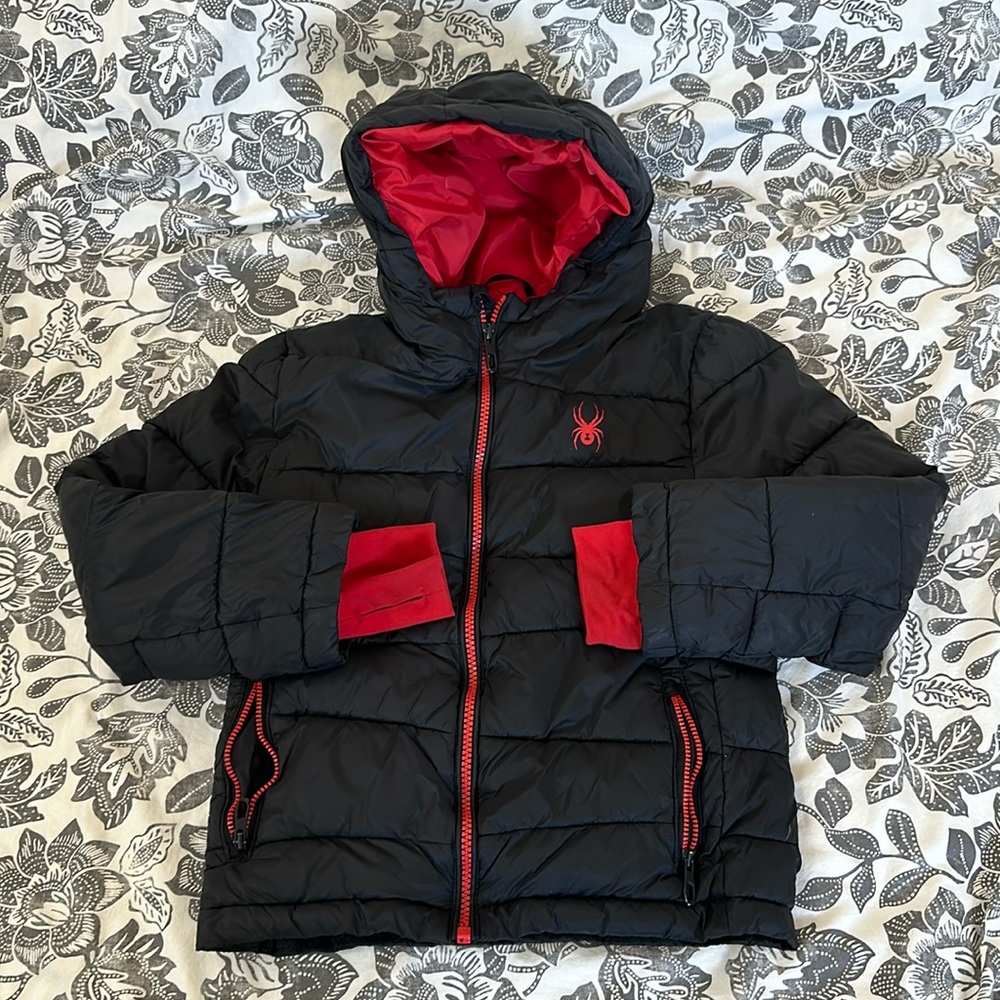 Spyder boys puffer coat